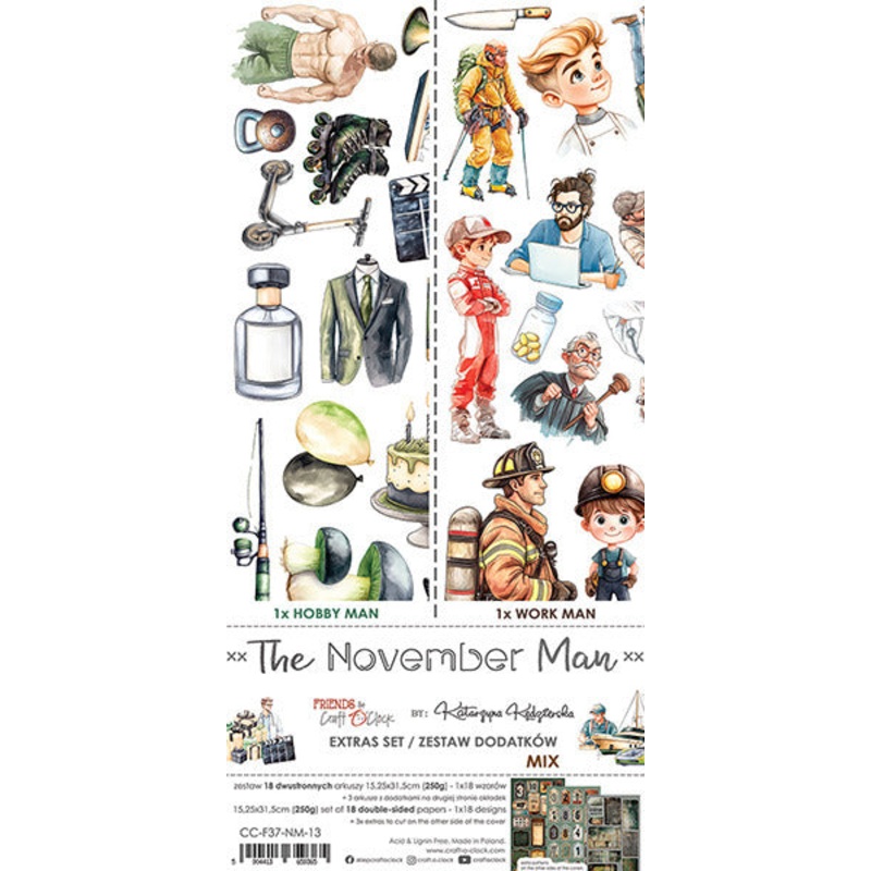 Craft O’Clock – Extras Set, The November Man – Mix
