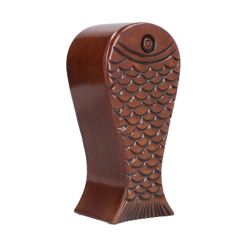 Headphone Stand Fish Shape Wooden Nonslip Stable Headset Hanger Display Holder Rack