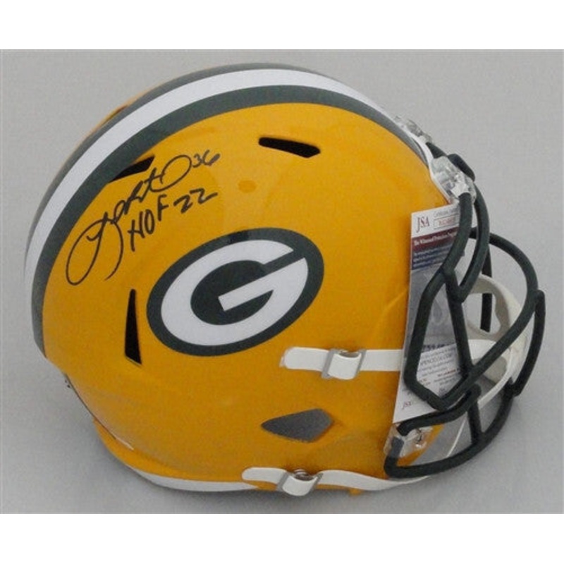 Packers LEROY BUTLER Signed Full Size Replica Speed Helmet AUTO w/ HOF 22 – JSA