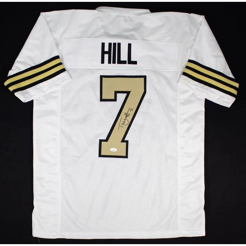 Taysom Hill Signed New Orleans Saints Jersey (JSA COA) Q B & Utility Player