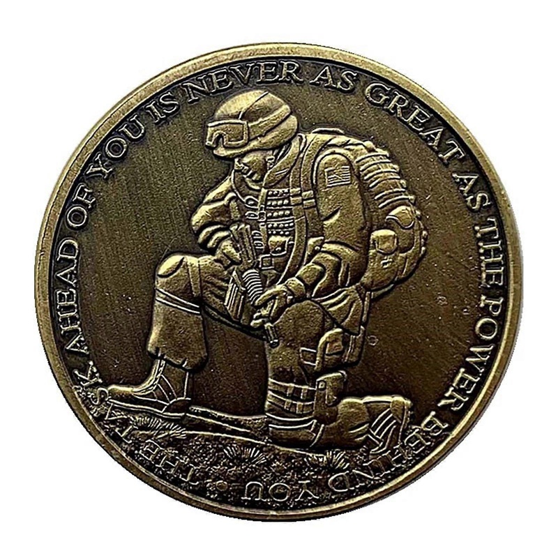 United-States Soldier Commemorative Coin Veteran Coin Collectible Novelty Birthday Gift