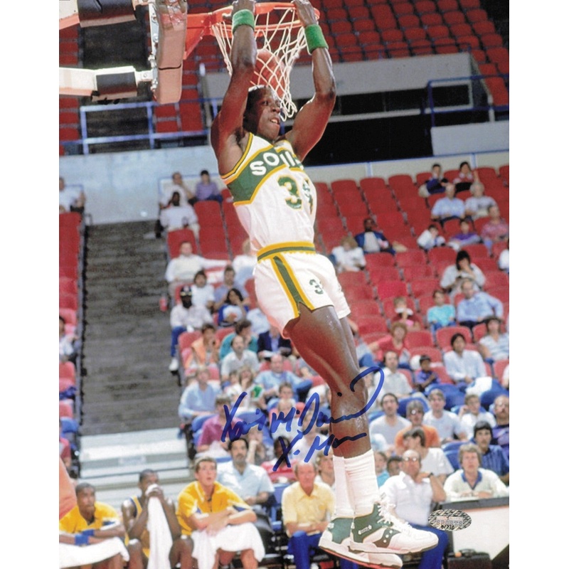Xavier X-Man McDaniel Autographed 8×10 Photo Seattle Supersonics MCS Holo #87276