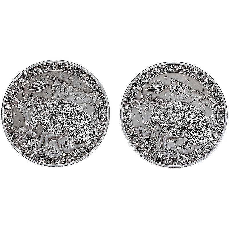 2pcs Constellation Souvenir Coin