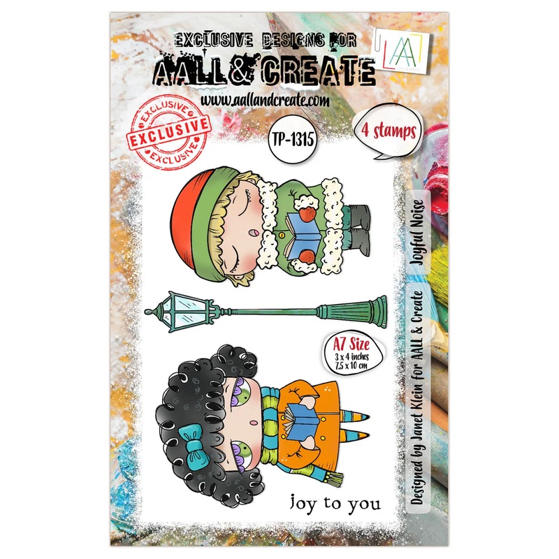 AALL and Create –  A7 Stamp Set – Joyful Noise #1315
