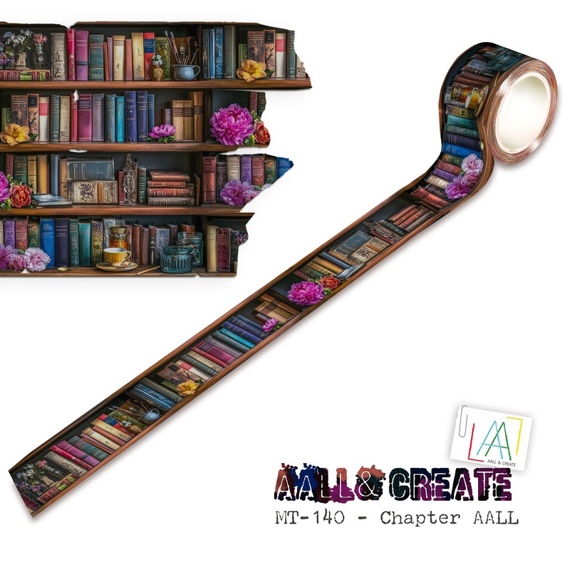 #MT-140 – Washi Tape – Chapter AALL (Layer-It-Up!)
