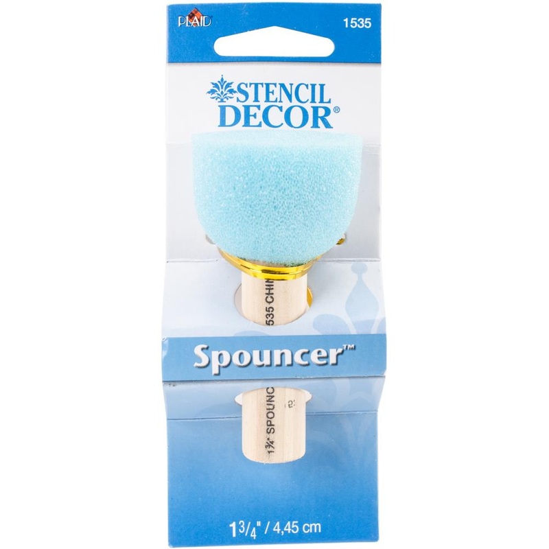 Spouncer Sponge Stencil Brush 1-3/4