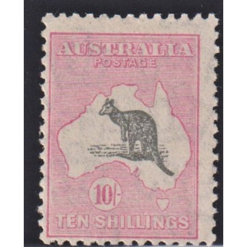 AUSTRALIA 1932 10/- KANGEROO  SUPERB MINT  SG 136