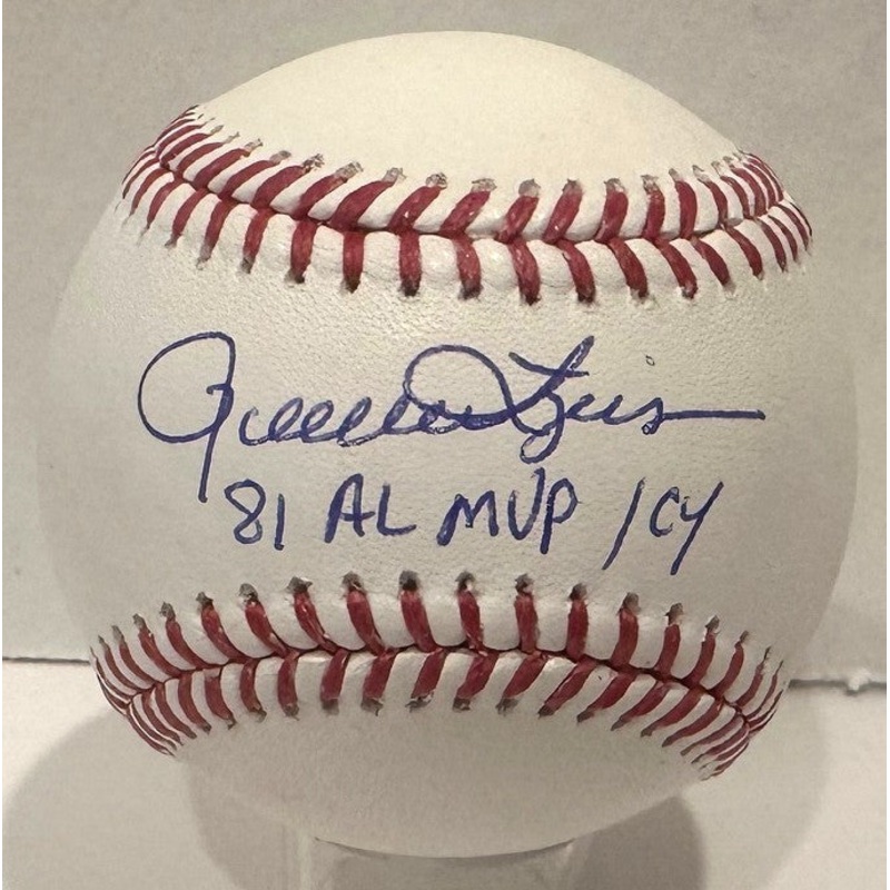 Brewers ROLLIE FINGERS Signed Official MLB Baseball AUTO w/ ’81 AL CY/MVP – BAS