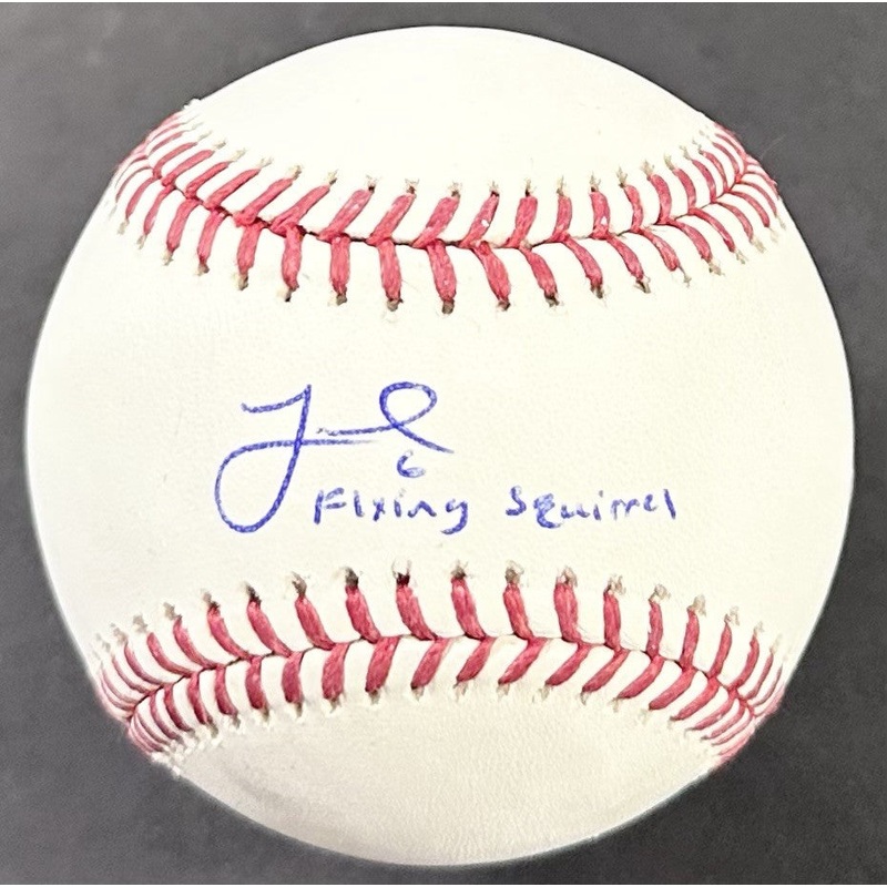 Jeff McNeil Signed Official MLB Baseball Mets Flying Squirrel Auto Fanatics COA