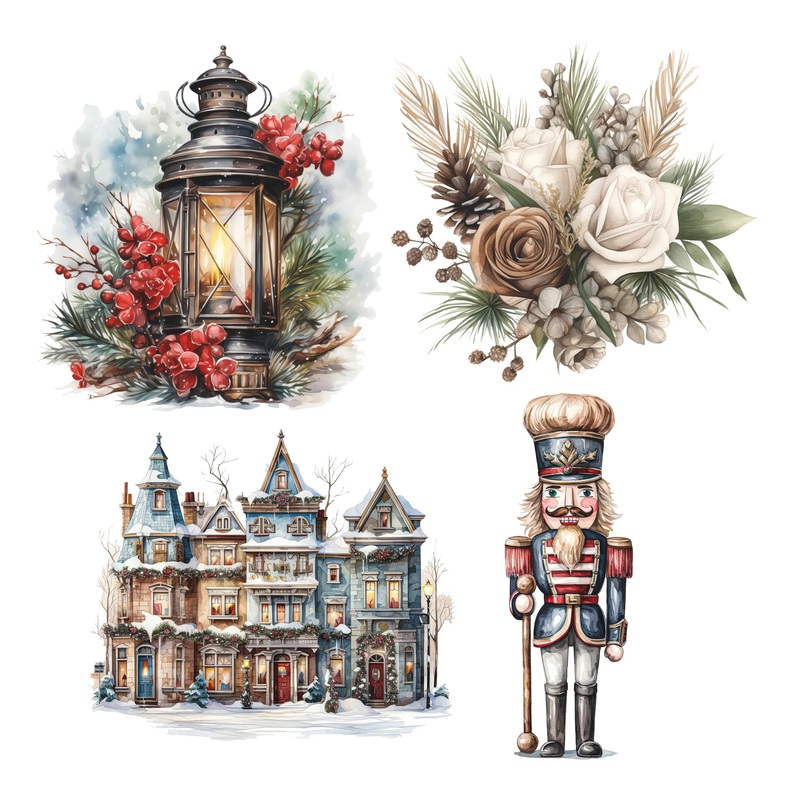 Simply Stated – Christmas Village XL Ephemera
