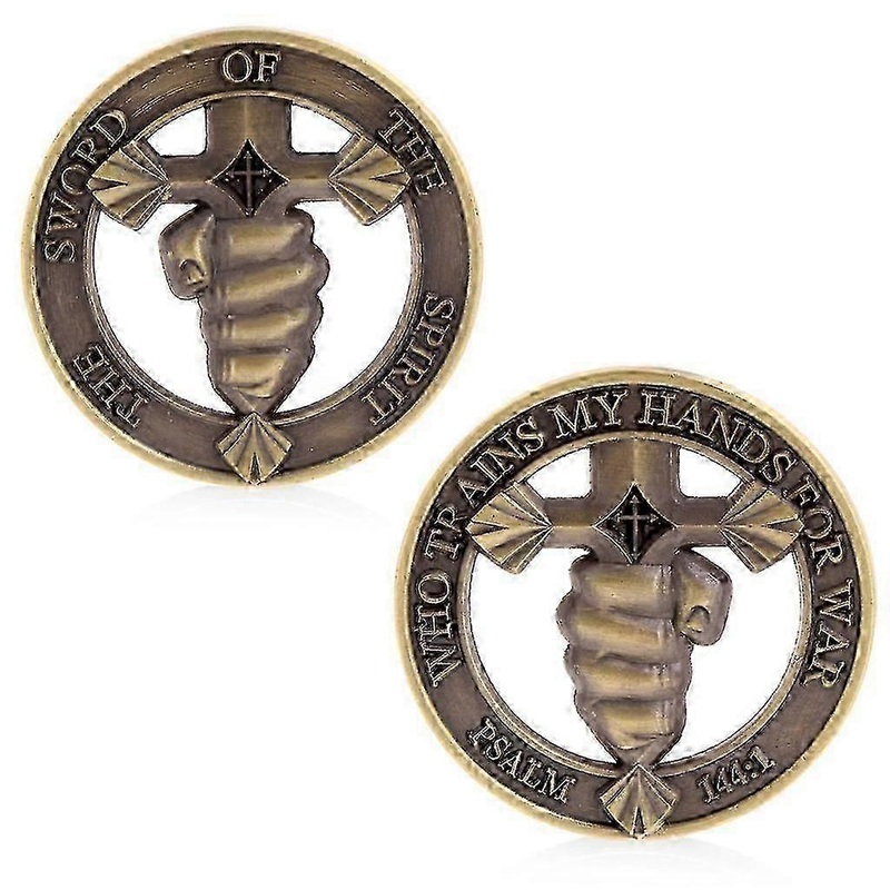 Sword Of The Spirit Commemorative Challenge Coin Collection Souvenir Token Gift