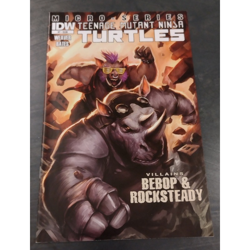 Teenage Mutant Ninja Turtles Villains Micro-Series #7 NM-