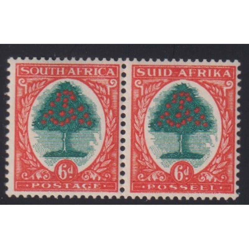 1946  6d SMALLER DESIGN UM- SACC 60b