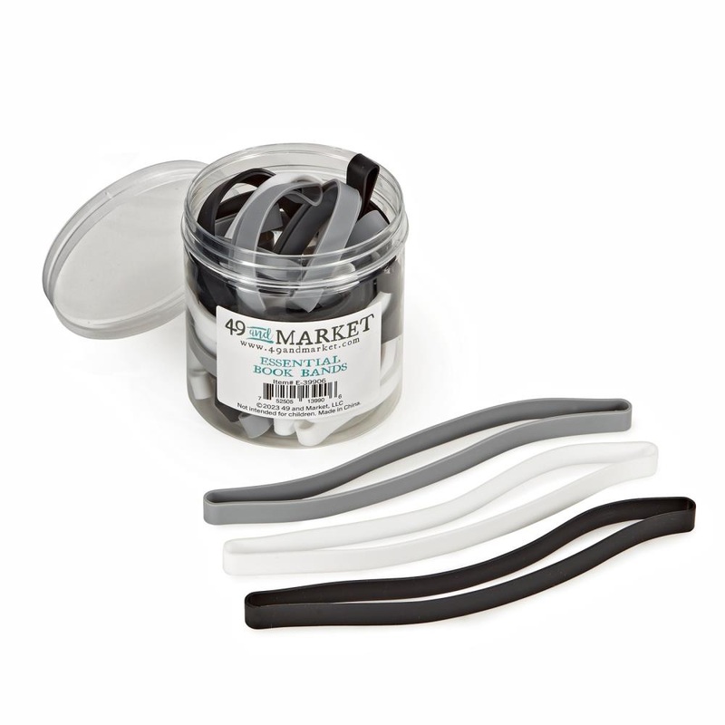 49 And Market Essential Book Bands Neutral 24/Pkg Individual
