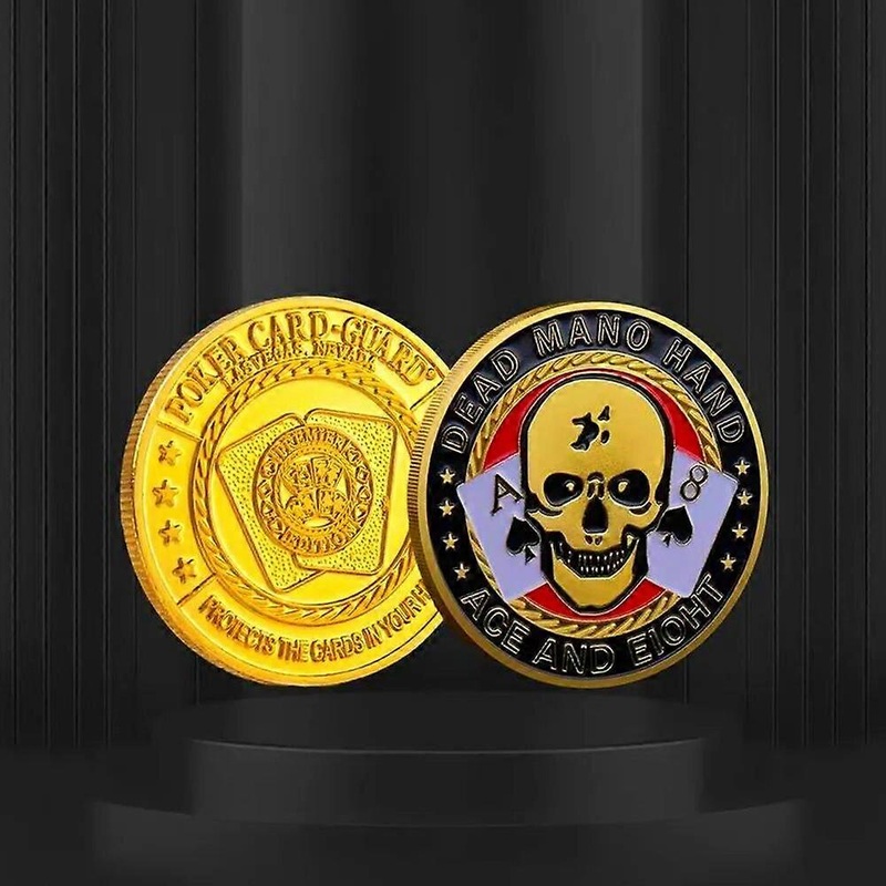 Halloween Las Vegas Skull Lucky Commemorative Coin Collection
