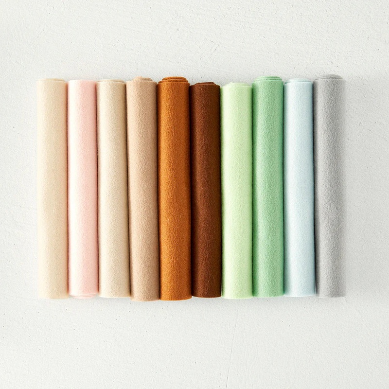Spellbinders Merino Wool Felt Sheets Collection – Neutral
