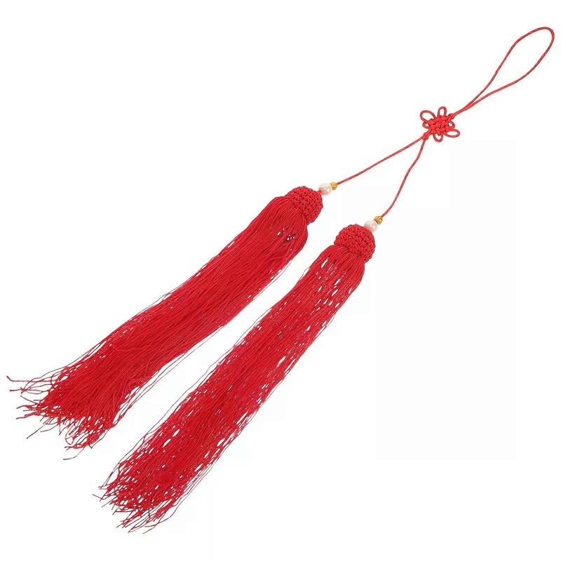Tai Chi Sword Spike Tassel Decor Red Pendant Tai-chi Hanging Ornament