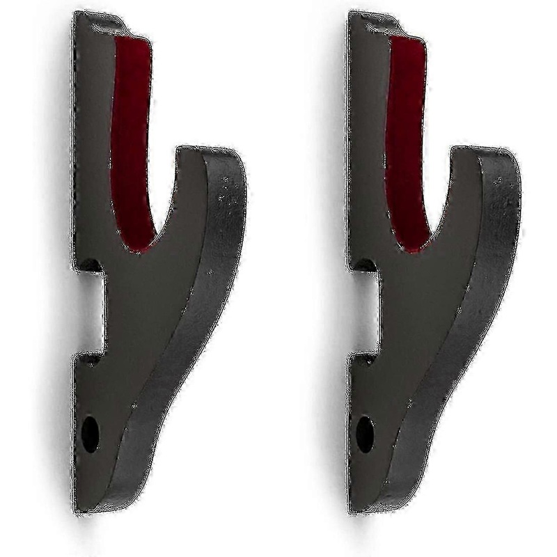 2-Pack Adjustable Sword Wall Mount with Padded Hooks – Katana Holder & Display Hanger for Samurai Weapons – Perfect for Collectors