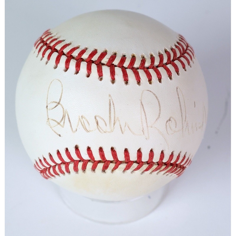 Brooks Robinson Autographed Official American Leauge Baseball JSA COA