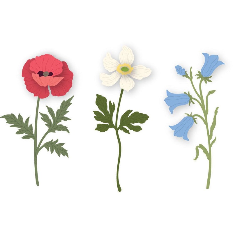 Lovely Layers: Wildflowers – Honey Cuts