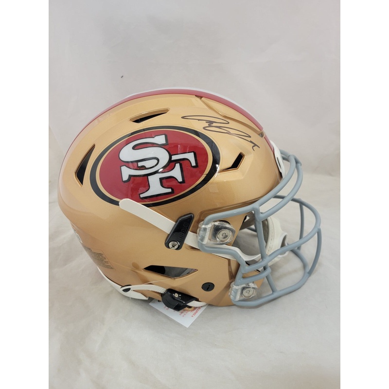 RICKY PEARSALL SIGNED SAN FRANCISCO 49ERS SPEEDFLEX AUTHENTIC HELMET BECKETT