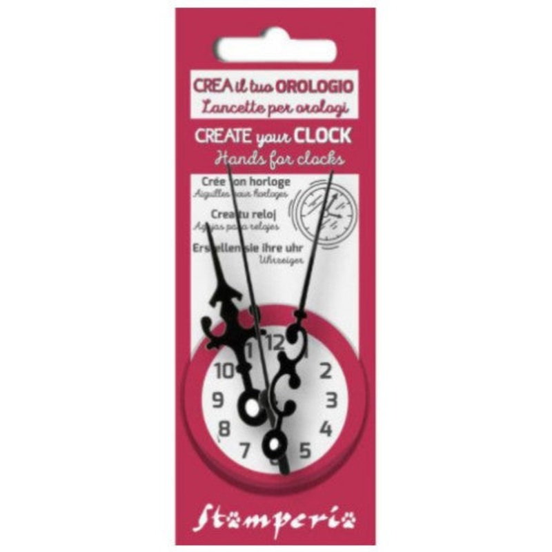 Stamperia Hands for clock cm 6,5/9,5/10