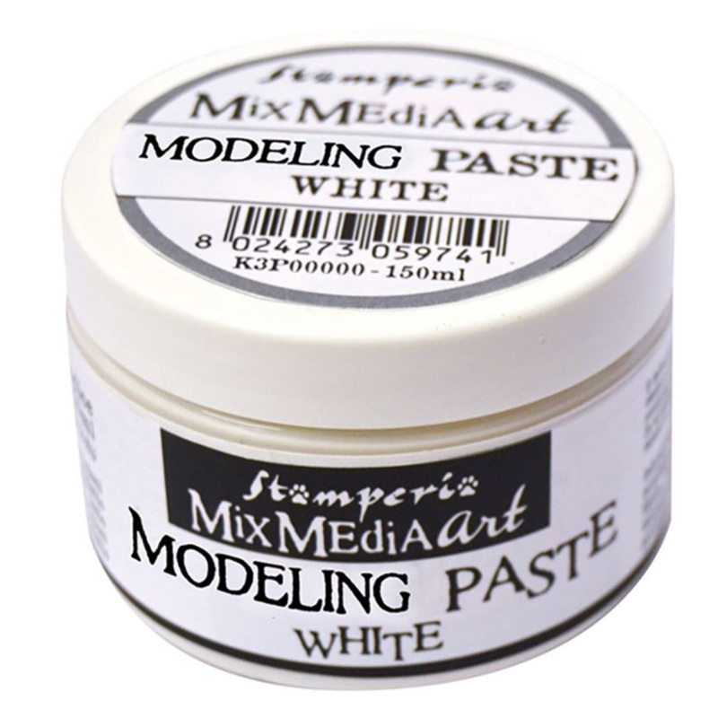 Stamperia Modelling Paste ml 150 White