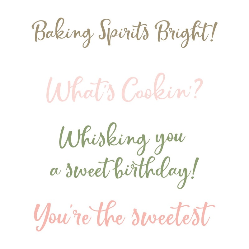 What’s Cookin’ – 3×3 Stamp Set
