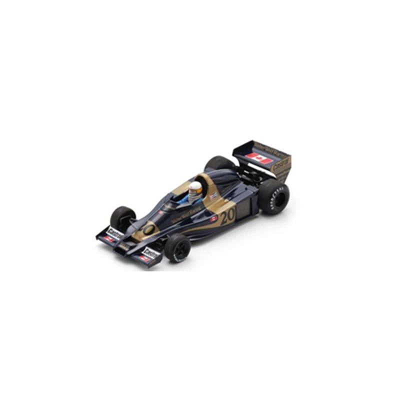 Wolf WR1 No.20 Winner Canadian GP 1977 – Jody Scheckter – 1:43 Scale Resin Model Car