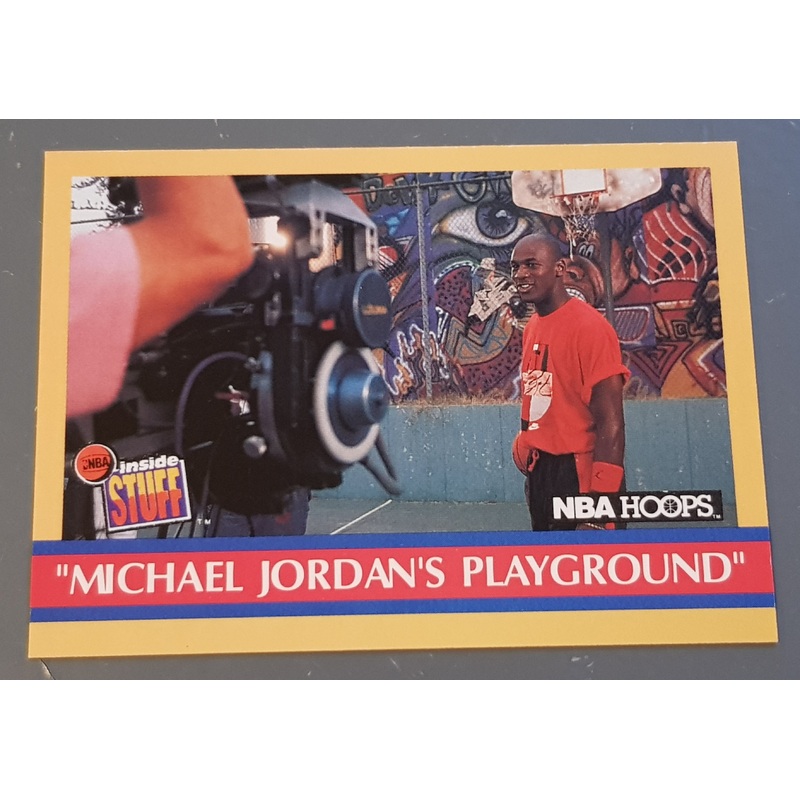 1990-91 NBA Hoops Michael Jordan #382 Trading Card