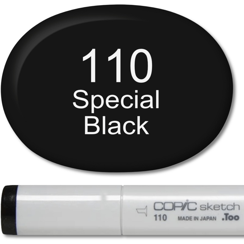 Copic Sketch Marker – 110 Special Black
