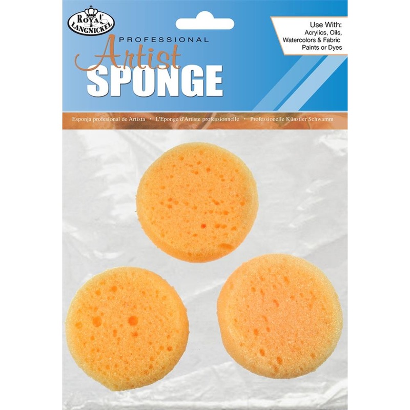Royal Langnickel – Synthetic Artist Sponges 3/Pkg