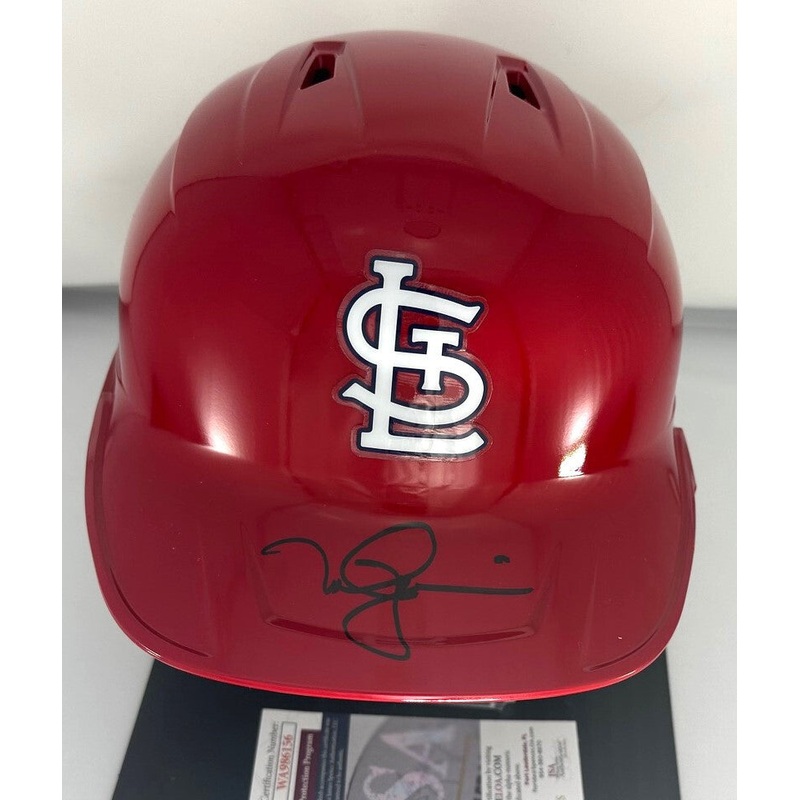 Cardinals MARK McGWIRE Signed Full Size St. Louis Rawlings Helmet AUTO – JSA