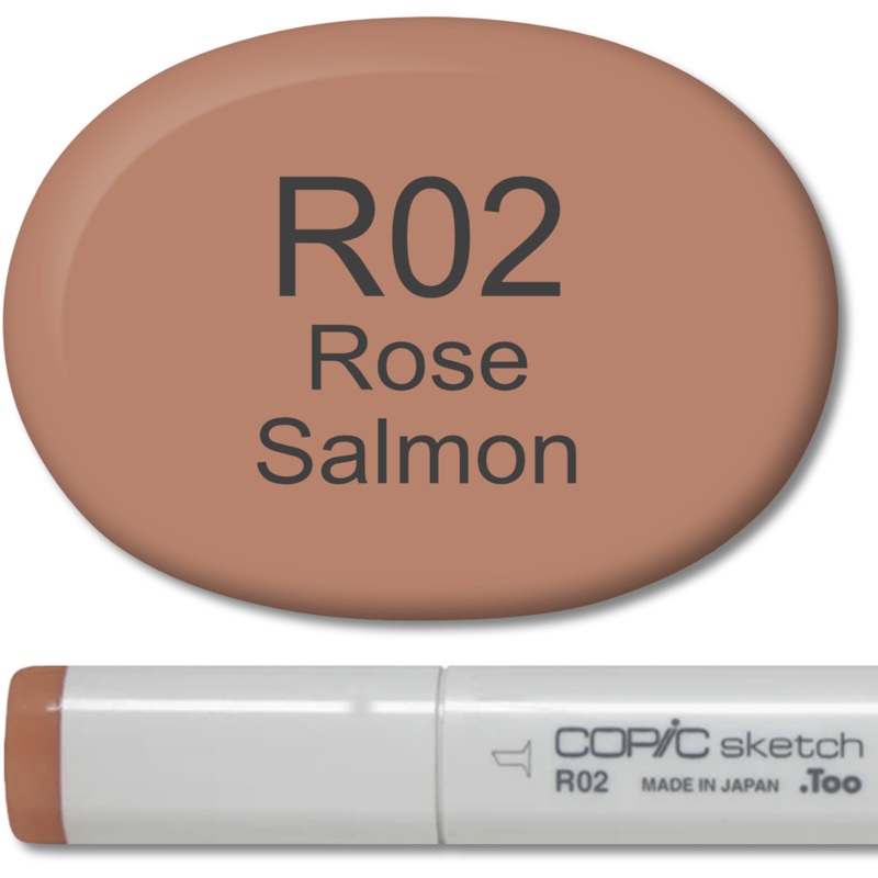 Copic Sketch Marker – R02 Rose Salmon