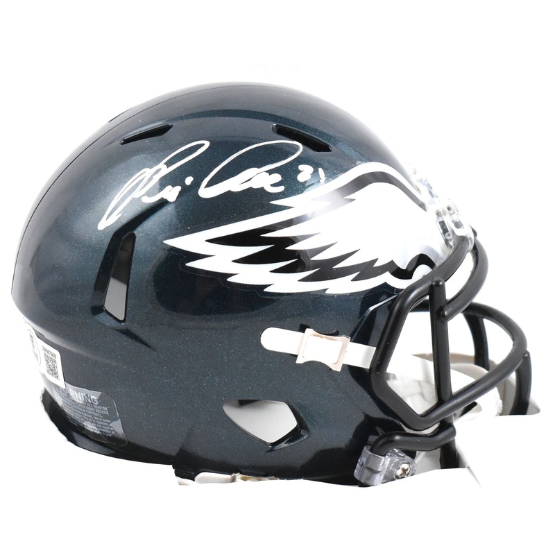 Eric Allen Autographed Philadelphia Eagles Speed Mini Helmet – Beckett W Holo