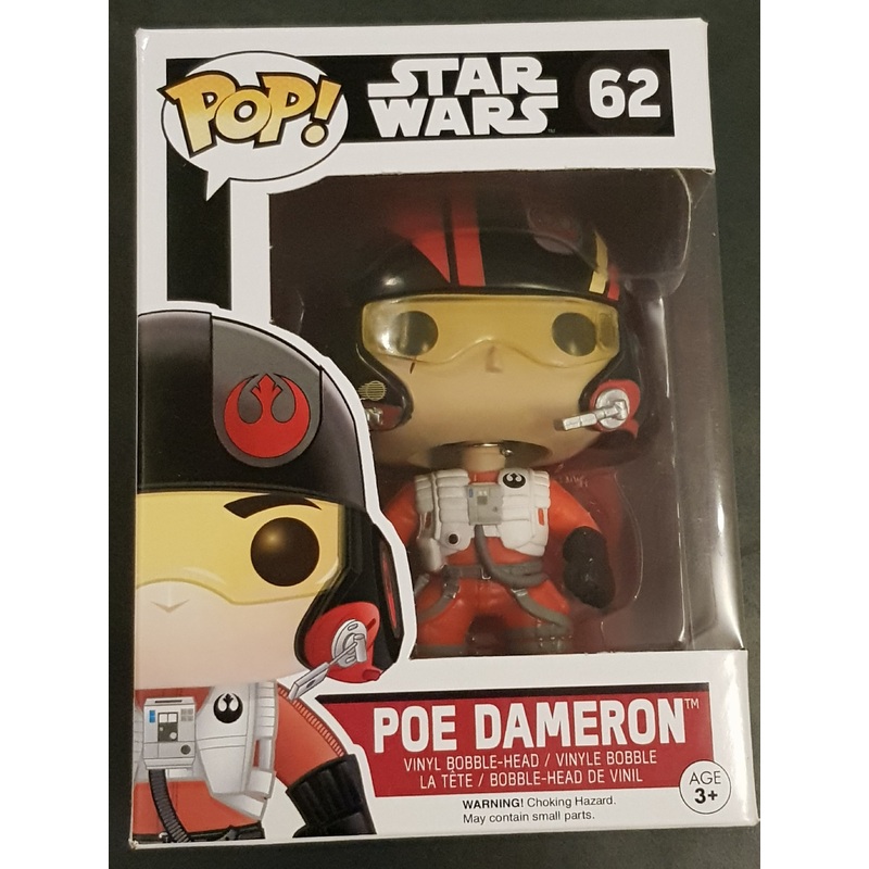 Funko Pop! Star Wars Poe Dameron #62 Vinyl Figure