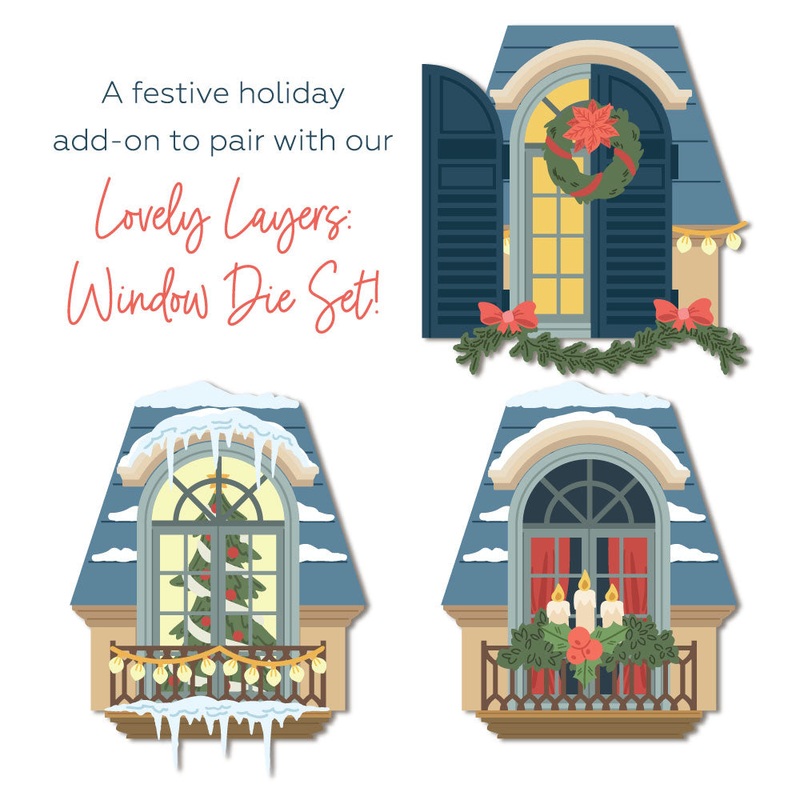 Lovely Layers: Window Holiday Add-On  – Honey Cuts