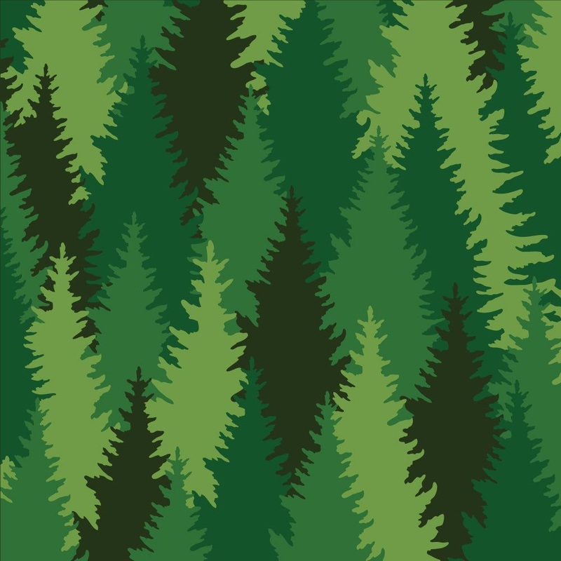 Tall Pines – Set Of 4 – 6×6 Layering Stencils