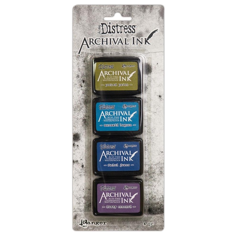 Tim Holtz Distress Archival Mini Ink Kit 2