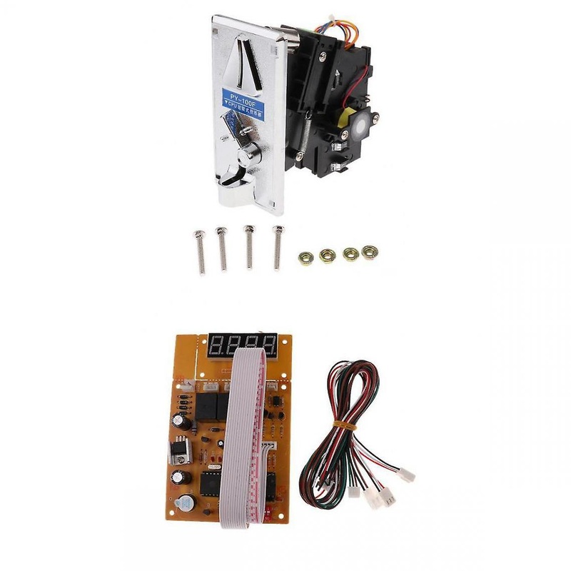Timer Board Operat Arcade Machine Coin Display And Separate Coin Selector
