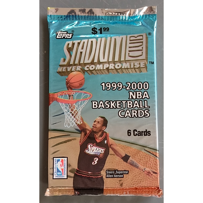 1999-2000 Topps Stadium Club Trading Card Pack