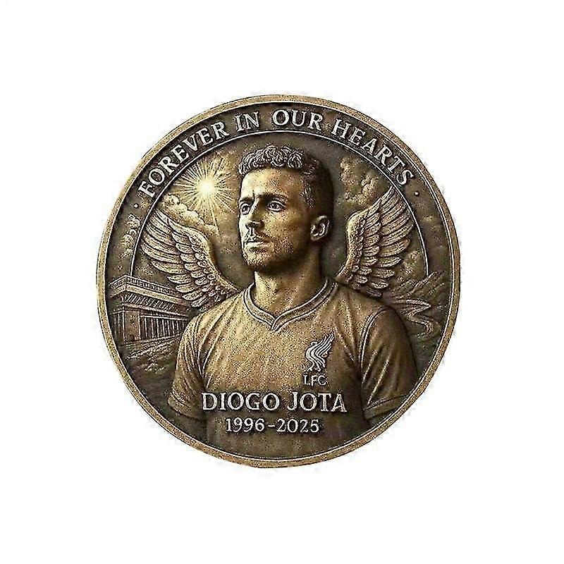 2025 Liverpool Diogo Jota Collectible Coin Sports Figure Pattern Coin Collectible