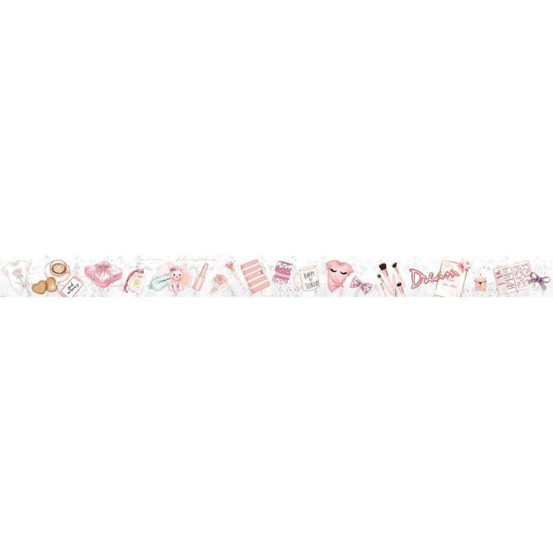 Asuka Studio Washi Tape 15mmX5m Dusty Rose #2