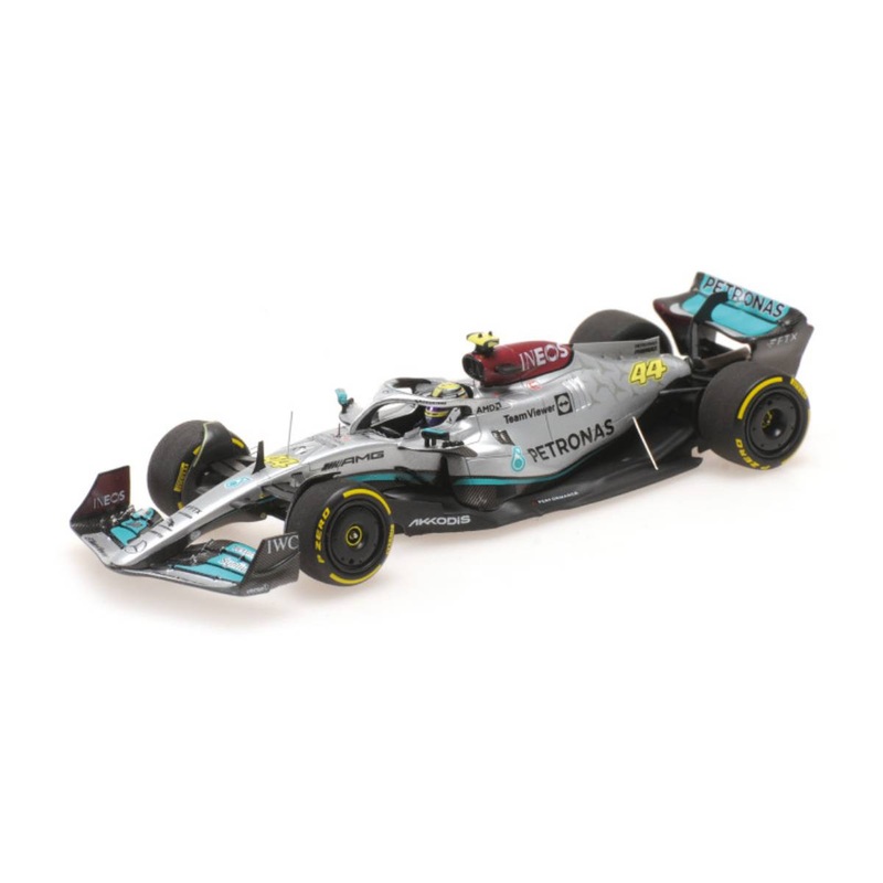 MERCEDES-AMG PETRONAS FORMULA ONE TEAM F1 W13 E PERFORMANCE – LEWIS HAMILTON – BAHRAIN GP 2022  – 1:43 Scale Resin Model Car