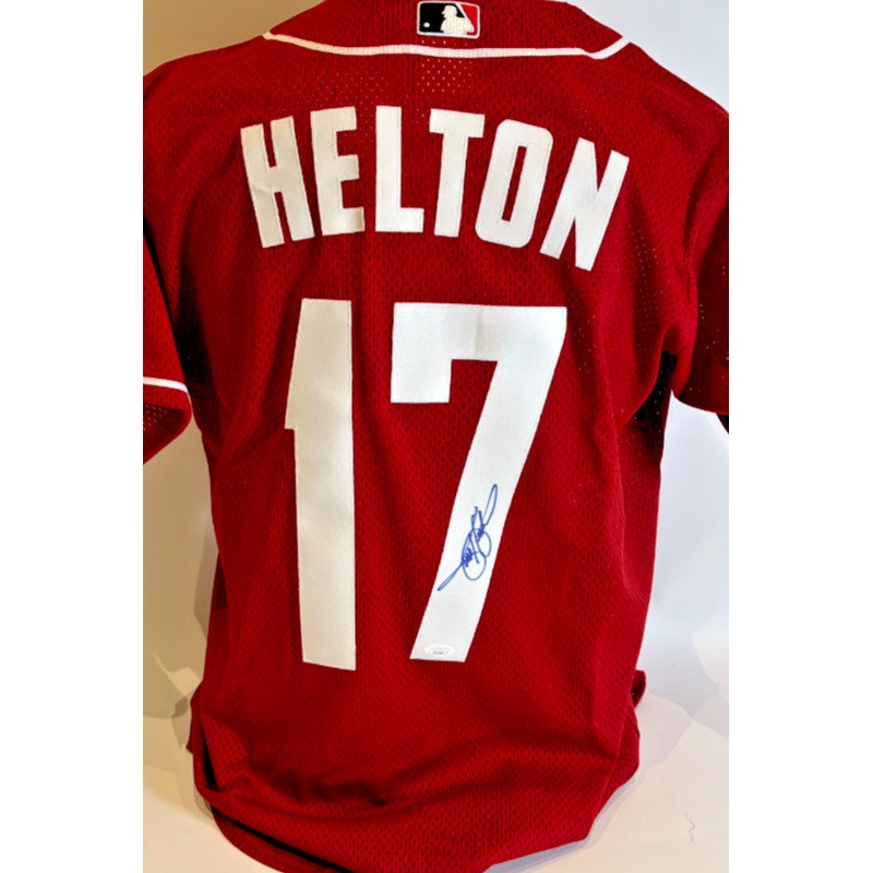 Todd Helton 2001 All Star Rockies Authentic Autograph JSA COA Jersey New w/Tags