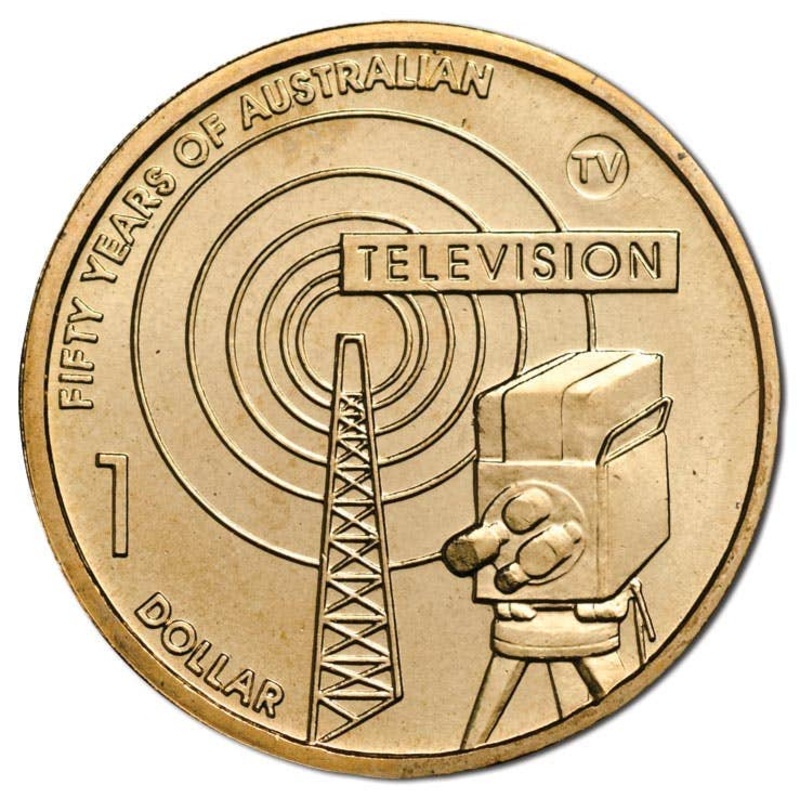 2006 $1 Television Uncirculated Coin (Mintmark of our choice)