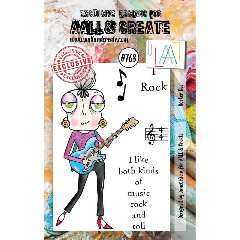 AALL & Create A7 STAMP #768 Rocker Dee