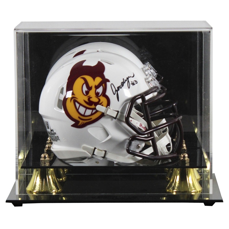 Arizona State Jordyn Tyson Signed White Speed Mini Helmet W/ Case BAS Witnessed