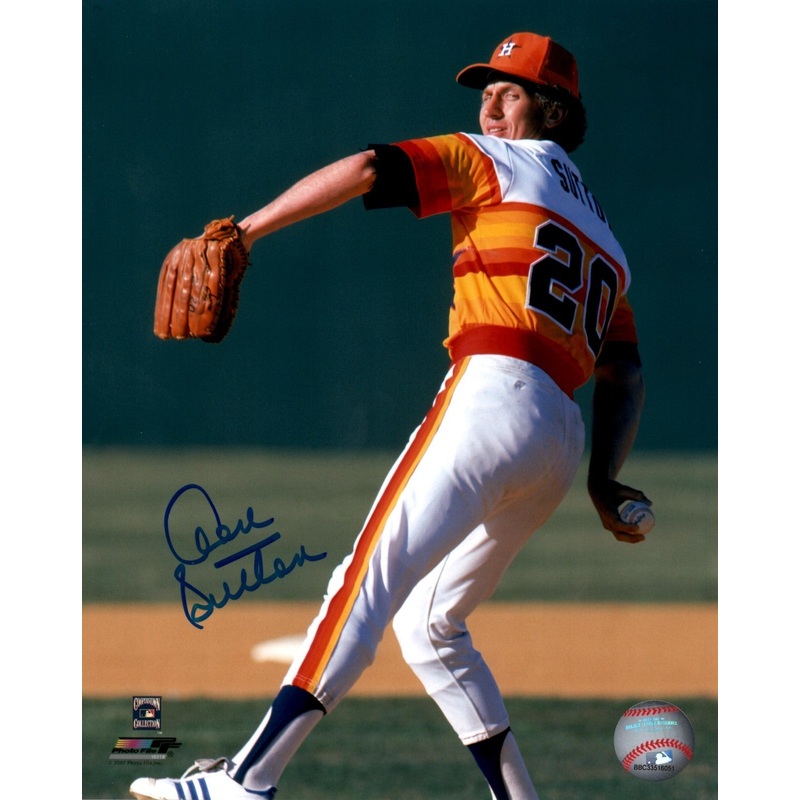 Astros Hall of Famer DON SUTTON Signed 8×10 AUTO Photo #1 – HOF 1998