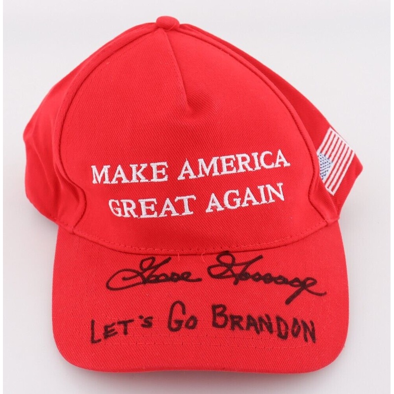 Goose Gossage Signed MAGA Hat Inscribed Let’s Go Brandon (Beckett)